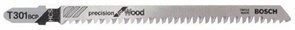 Пилки лобзиковые BOSCH T 301 BCP HCS 5шт 2608633A37