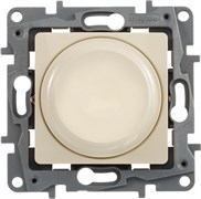 Светорегулятор LEGRAND Etika поворотный без нейтрали 300Вт (слон.кость) 672319