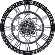 Часы настенные LEFARD Swiss Home кварцевые 50*50*5см. циферблат D=43см 220-430