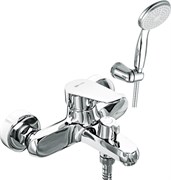Смеситель LEMARK Point для ванны с коротким изливом, хром LM 0314С