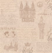 Обои EURO DECOR London декор 9099-01 виниловые 1,06*10,05м (1упак-6рул)