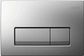 Кнопка от инсталляции GEBERIT Delta 51 хром 115.105.46.1