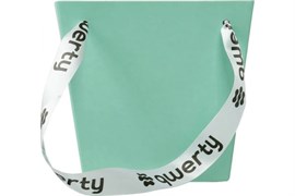Пакет для цветов QWERTY Призма, высота 15см, мятный 74100