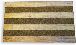 Коврик RICCO BORD 45*75 braz/bez 912-200