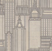 Обои EURO DECOR Skyline декор 7117-24 виниловые 1,06*10,05м (1упак-6рул)