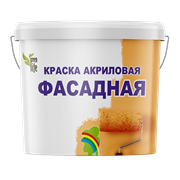 Краска РАДУГА Фасадная акриловая 7кг