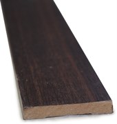 Наличник ЛЕСКОМ экшпон прямой 70*10*2150 каштан