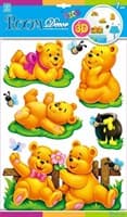 Элемент декоративный ROOM DECOR Медвежата POA 1001 BK