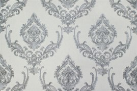 Обои ЛАНИТА PVIP Мерсин декор (бело-серый) PVIP 1-0871 1,06*10,05м (1упак-6рул)