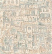 Обои EURO DECOR Palazzo Ducale декор 9144-04 виниловые 1,06*10,05м (1упак-6рул)