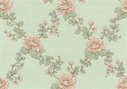 Обои ЛАНИТА ВКV Клематис декор (травяной) BKV4-1189 0,53*10,05м (1упак-16рул)