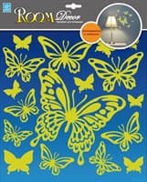 Элемент декоративный ROOM DECOR Светящие бабочки RDA 8302