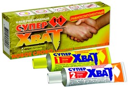 Клей Супер-Хват эпоксидный 100мл.