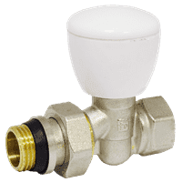Кран FADO радиаторный NEW 1/2'' прямой верхний RN03
