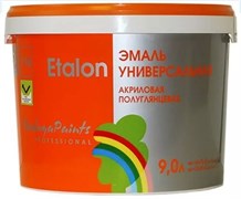 Эмаль РАДУГА-116 ЭТАЛОН универсальная полуглянцевая акриловая база С (9л)