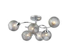 Светильник потолочный ESCADA 1174/6P E27*40W Chrome