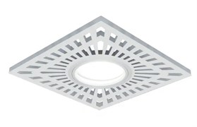 Светильник GAUSS BackLight BL128 Квадрат белый 3W Gu5.3 LED 4000K