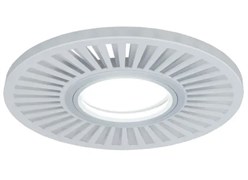 Светильник GAUSS BackLight BL136 Круглый узор белый 3W Gu5.3 LED 4000K