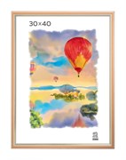 Фоторамка ЗЕБРА 30*40 пластиковая (103) цвет песочный