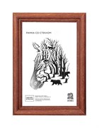 Фоторамка ЗЕБРА 30*40 дерево (1701) орех