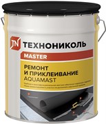Мастика битумно-резиновая AquaMast 18кг гидроизоляция для кровли