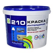 Краска РАДУГА-210 акриловая для стен и потолков, моющаяся база С (1л)