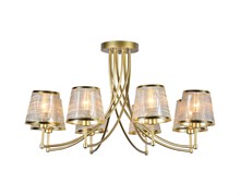 Светильник потолочный ESCADA 1126/8PL E14*60W Gold