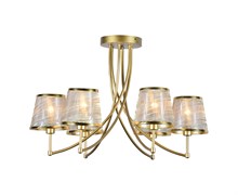 Светильник потолочный ESCADA 1126/6PL E14*60W Gold