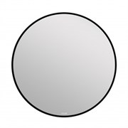Зеркало LED ECLIPSE smart 80*80 с подсветкой, черный рамка, круглое 64147