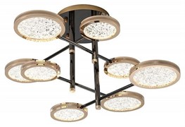 Светильник потолочный ESCADA 10240/8 LED*64W Gold/Shiny black