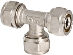Тройник Valtec обжимной 20*26*20 VTm.331