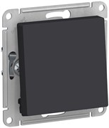 Выключатель WESSEN AtlasDesign 1-кл. сх1, 10АХ, механизм карбон ATN001011