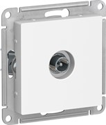 Розетка AtlasDesign TV оконечная 1DB, механизм, белая ATN000191