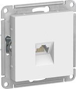 Розетка AtlasDesign комп.RJ45, кат. 5Е мех.анизм, белая ATN000183