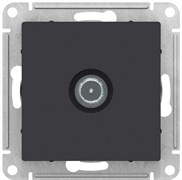 Розетка WESSEN AtlasDesign TV оконеч. 1DB, механизм, карбон ATN001091