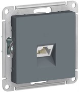 Розетка WESSEN AtlasDesign комп. RJ45 кат. 5Е, механиз грифель ATN000783