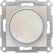 Светорегулятор WESSEN AtlasDesign поворотно-нажимной, 630Вт, механизм, жемчуг ATN000436