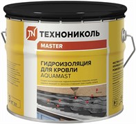 Мастика битумно-резиновая AquaMast 3кг гидроизоляция для кровли