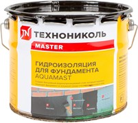 Мастика битумная AquaMast 3кг гидроизоляция для фундамента