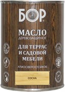 Масло БОР деревозащитное для террас и садовой мебели сосна 0,64 кг