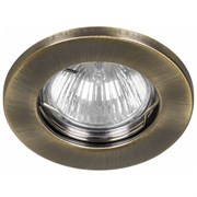 Светильник потолочный Feron MR16 G5.3 античное золото DL10 15206