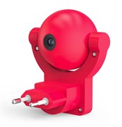 Светильник Gauss с проекцией и датчиком освещенности 0,5W розовый DIY0032
