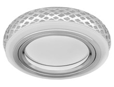 Светильник Gauss BackLight BL085 Круг Хром/Белый, Gu5.3, 3W, LED 3000K 1/30
