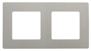 Рамка LEGRAND Etika 2 пост. (светлая галька) 672522