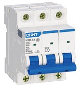 Автомат-выключатель CHINT NXB-63S 4.5KA 3P 50A х-ка С 296832