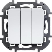 Выключатель LEGRAND INSPIRIA 3кл белый 673640