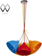Люстра MW-LIGHT Улыбка 5*40W E27 220V 365014505
