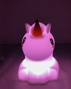 Светильник ARTSTYLE Единорог светодиодный аккумуляторный, силиконовый с RGB-подсветкой, средний 1Вт