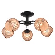 Светильник LUMIN ARTE потолочный Zephyr-CL40E27-5BL