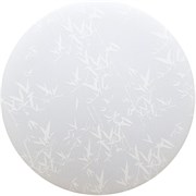 Светильник ЗАРЯ потолочно-настенный LED 36W 6400К 350мм ультратонкий круглый Бамбук 0201-0401